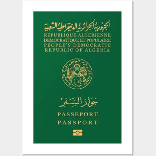 Algeria passport Posters and Art